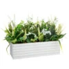 Bloom Extra Large Window Box - White -Home Furnishings Store 392833 extra large window box cream