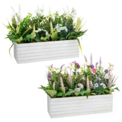 Bloom Extra Large Window Box - White 7 Bloom Extra Large Window Box - White -Home Furnishings Store 392833 extra large window box multi