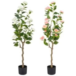 Bloom Rose Tree - White -Home Furnishings Store 392869 rose tree group