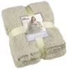 Home Essentials Teddy TV Blanket - Sage -Home Furnishings Store 393430 home essentials teddy tv blanket sage 2