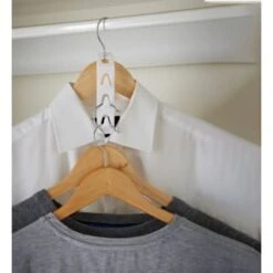 B&M Space Saving Hanger Organisation Hooks 4pk -Home Furnishings Store 393906 space saving hanger organisation hooks 2