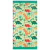 B&M Children's Beach Towel - Green Dinosaur 2 B&M Children's Beach Towel - Green Dinosaur -Home Furnishings Store 393915 childrens beach towel green dinosaur 2