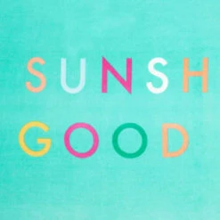 B&M Adult's Beach Towel - Sunshine & Good Times -Home Furnishings Store 393919 adult slogan beach towel sunshine and good times 3