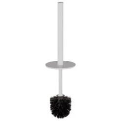 Simply Everyday Matte Grey Toilet Brush -Home Furnishings Store 394000 matte toilet brush grey 4