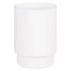Simply Everyday Matte White Tumbler -Home Furnishings Store 394002 matte tumbler white
