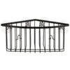 B&M Wire Suction Corner Basket -Home Furnishings Store 394582 wire suction corner basket