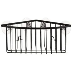 B&M Wire Suction Corner Basket