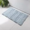 Retreat Knitted Bath Mat 50 X 80cm - Light Blue -Home Furnishings Store 394659 retreat knitted bathmat light blue