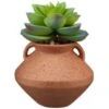 B&M Small Succulent Vase - Orange 1 B&M Small Succulent Vase - Orange -Home Furnishings Store 394662 small vase succulent orange