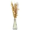 B&M Pampas & Leaf In Glass Vase -Home Furnishings Store 394707 pampas and leaf in glass vase 3