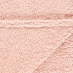B&M Simply Two Tone Teddy Throw - Blush -Home Furnishings Store 394927 simply plain teddy throw blush 3