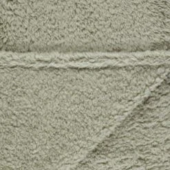 B&M Simply Two Tone Teddy Throw - Sage -Home Furnishings Store 394928 simply plain teddy throw sage 2