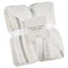 Winston Grey Stripe Sherpa Throw -Home Furnishings Store 394975 winston grey stripe sherpa throw