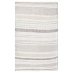 Winston Grey Stripe Sherpa Throw -Home Furnishings Store 394975 winston grey stripe sherpa throw 2
