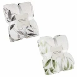 Winston Green Leaf Sherpa Throw 11 Winston Green Leaf Sherpa Throw -Home Furnishings Store 394976 394948 winston leaf sherpa throw group