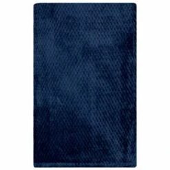 Simply Everyday Oversized Waffle Throw - Navy -Home Furnishings Store 394990 simply oversized waffle throw navy 3