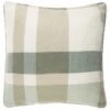 Country Check Cushion With Pipe - Sage Green -Home Furnishings Store 395330 country sage green check cushion