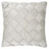 Basket Weave Silver Cushion -Home Furnishings Store 395349 basket weave cushion silver
