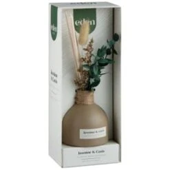 B&M Eden Life Reed Diffuser - Jasmine & Casis -Home Furnishings Store 395412 diffuser with dried flowers