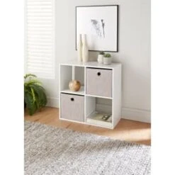 Lokken Cord Storage Cubes 2pk - Light Grey 9 Lokken Cord Storage Cubes 2pk - Light Grey -Home Furnishings Store 395811 2pk cord lokken storage cubes light grey