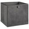 Lokken Velvet Storage Cubes 2pk - Grey -Home Furnishings Store 395825 2pk velvet lokken storage cubes grey 4