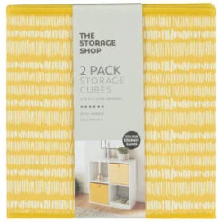 Lokken Mark Making Storage Cubes 2pk - Ochre 9 Lokken Mark Making Storage Cubes 2pk - Ochre -Home Furnishings Store 395847 2pk lokken ochre storage cubes mark making 2