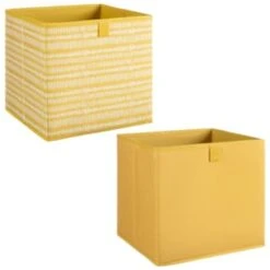 Lokken Mark Making Storage Cubes 2pk - Ochre 10 Lokken Mark Making Storage Cubes 2pk - Ochre -Home Furnishings Store 395847 2pk lokken ochre storage cubes mark making 3