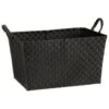 B&M Oversized Rectangular Basket - Black -Home Furnishings Store 395867 oversized rectangular basket black