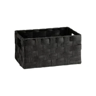 B&M Caen Set Of 3 Paper Rope Baskets - Black 4 B&M Caen Set Of 3 Paper Rope Baskets - Black - Image 2