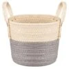 B&M Wicker Basket - Grey -Home Furnishings Store 395907 wicker basket grey