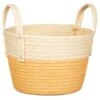 B&M Wicker Basket - Ochre -Home Furnishings Store 395908 wicker basket ochre
