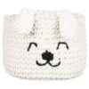 B&M Rope Basket - Bunny -Home Furnishings Store 395926 bunny rope basket
