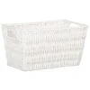B&M Paper Rope Basket - White 1 B&M Paper Rope Basket - White -Home Furnishings Store 395987 paper rope basket white
