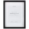 B&M A4 New York Box Photo Frame - Black -Home Furnishings Store 396438 new york box frame mounted a4
