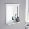 Maine Bathroom Mirror With Shelf -Home Furnishings Store 396464 383990 maine bathroom mirror white