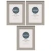 Simply Everyday 4 X 6" Block Frames 3pk - Grey 1 Simply Everyday 4 X 6" Block Frames 3pk - Grey -Home Furnishings Store 396578 3pk simply everyday block frames 4x6 grey