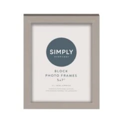 Simply Everyday 5 X 7" Block Frames 3pk - Grey -Home Furnishings Store 396674 3pk simply everyday block frames 5x7 grey 3