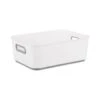 Anti Slip Medium Storage Box - White -Home Furnishings Store 396958 anti slip medium storage box white