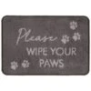 B&M Super Soft Pet Doormat - Grey -Home Furnishings Store 397104 super soft pet doormat grey