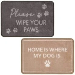B&M Super Soft Pet Doormat - Grey -Home Furnishings Store 397104 super soft pet doormat group